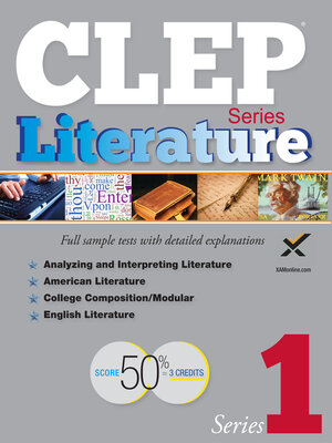 cover image of CLEP Literature Series 2017